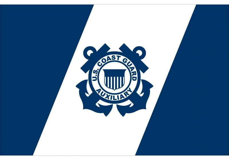 3x5ft Polyester Banner The Coast Guard Auxiliary Commandant Flag 90*150cm 60*90cm 40*60cm Flying Flag America 15*21cm Hand Flag