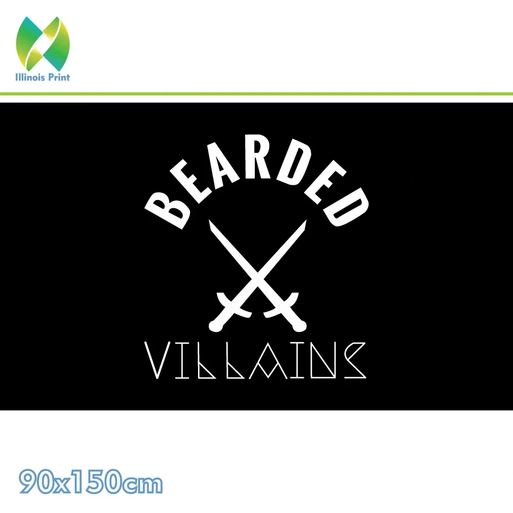 Bearded flags and Banners 90*150cm/60*90cm/40*60cm Big Flag 3X5ft Polyester Flag Home Decorations