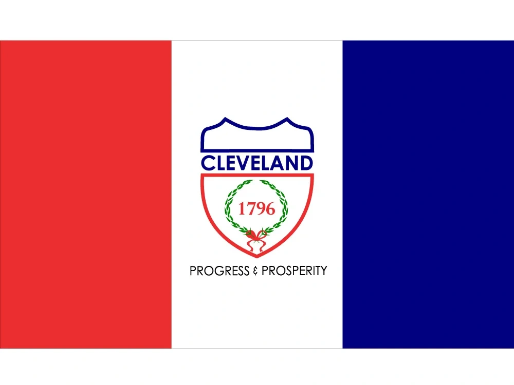 US Ohio State 90*150cm 60*90cm Flag Cleveland City Flag 3x5ft High-quality 100d Printing Polyester Banner