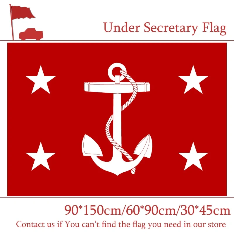 Navy Secretary Flag 90*150cm 60*90cm 40*60cm Flying Flag The 3x5ft Hanging Flag 100d Polyester 15*21cm Hand Flag