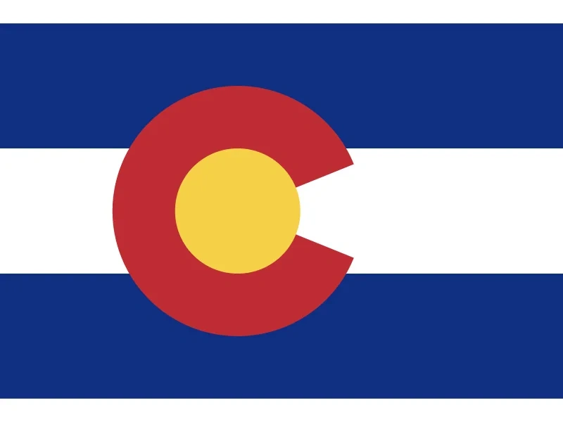 90*150cm 60*90cm 40*60cm Flying Flag 15*21cm Hand Flag American Colorado Flag Polyester Celebration Decoration