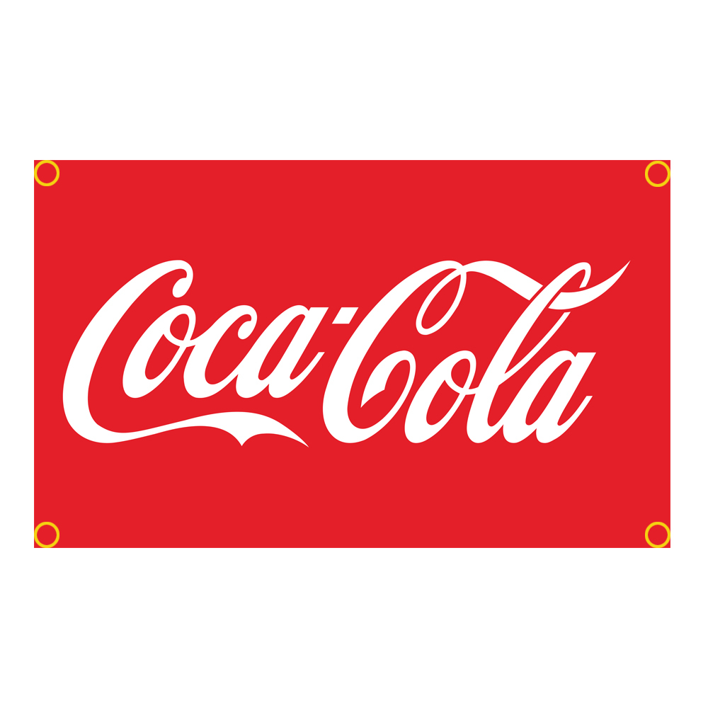 Coca Cola  flag