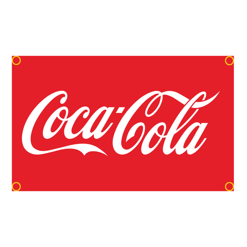Coca Cola  flag