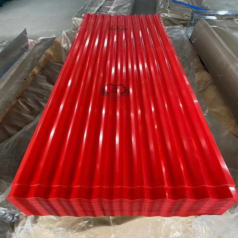 PPGI/PPGL Color Coated Corrugated Metal/Steel Roofing Sheet Price