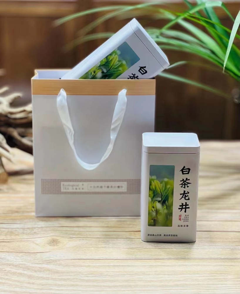 Bai LongJing Green Tea Dragon Well Green Tea  Gift Box Quality：A1