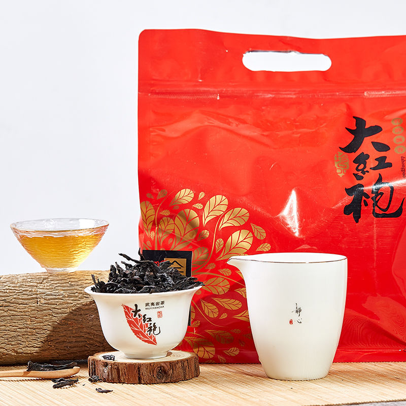 China Da Hong Pao Oolong -Tea Chinese Big Red Robe sweet taste dahongpao -TeaOrganic Green Food -Tea Pot