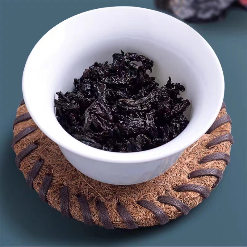 Black oolong tea