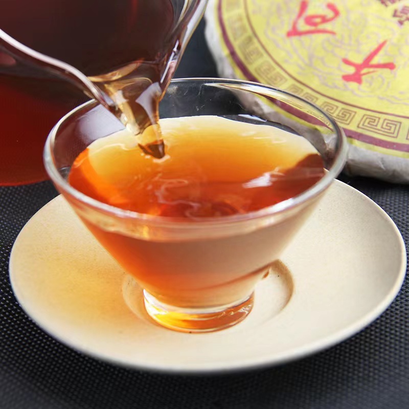 Pu'er tea, cooked tea 2013