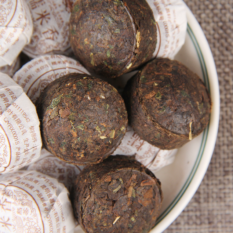 Yunnan Pu'er tea, cooked tea, glutinous rice aroma