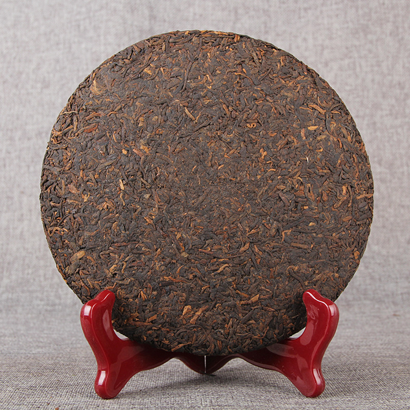 2023 Ancient Tree Tea Ancient Tree Pure Cake Tea Pu'er Old Banzhang Cooked Tea Qizi Cake