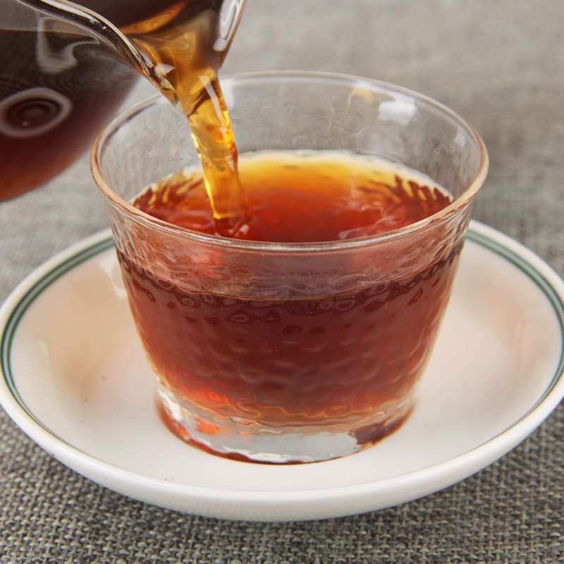 2023 Xiaotuocha Lotus Leaf Flower Pu'er Mature Tea Combination Flower and Grass Tea