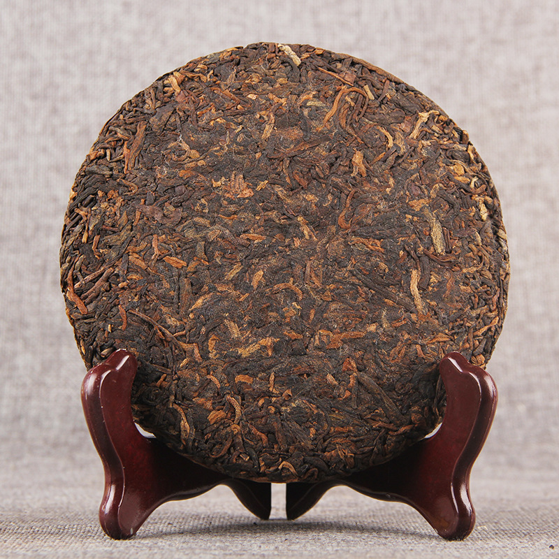 2020 Chenxiang Chunyun Tea 200g Menghai Pu'er Mature Tea Yunnan Qizi Cake Menghai Pu'er