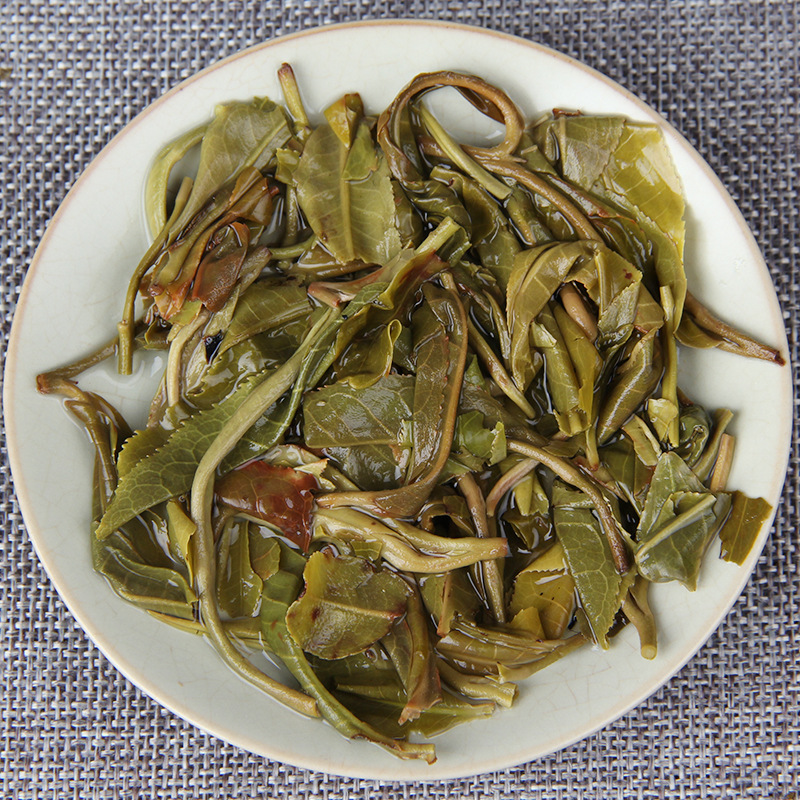 2021, 2021 Spring Tea Icelandic Ancient Tree Old Village Ancient Tree Yunnan Pu'er Raw Tea Cake Tea Raw Pu'er