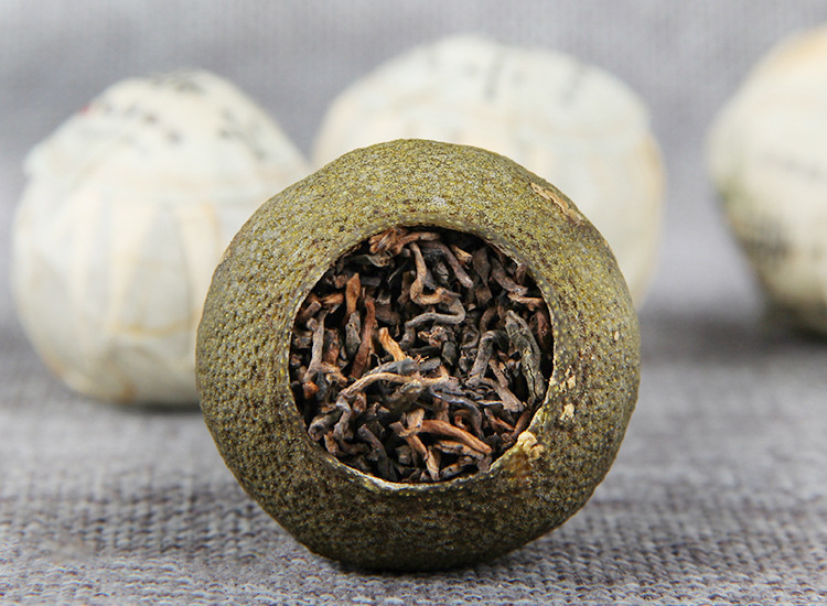 2020 Xinhui Xiaoqing Citrus Pu'er Tea, Orange Pu Tea, Green Citrus Citrus Pu Tea, Xinhui Chenpi Mature Tea