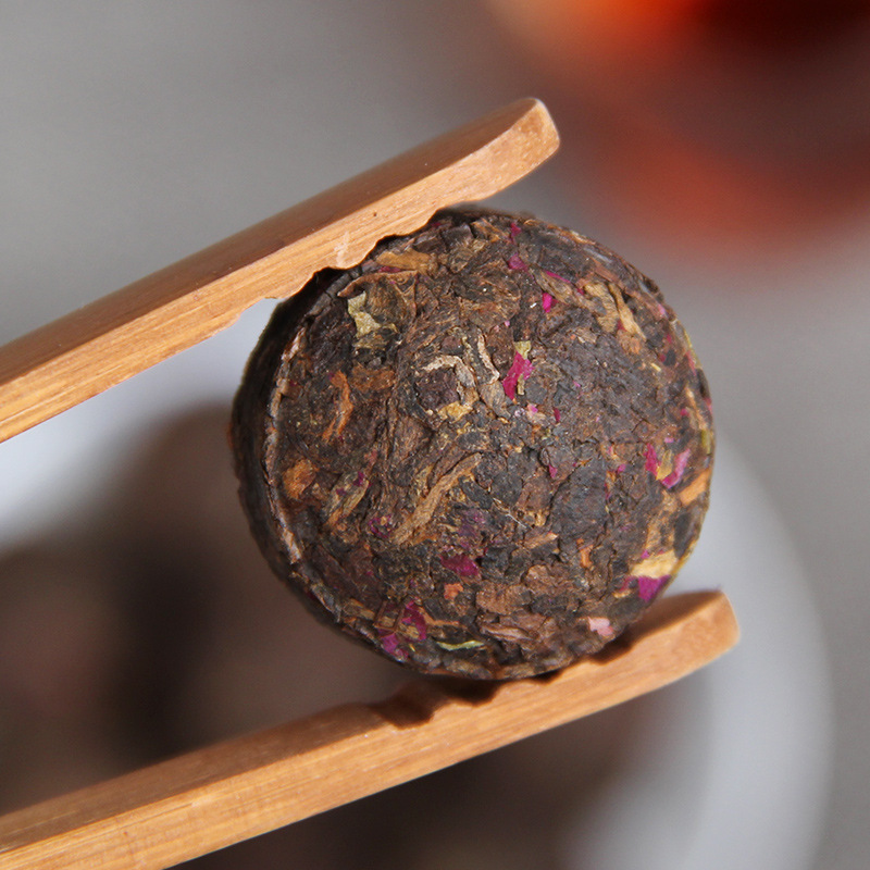2017 Rose Cooked Tuo Xiaotuo Tea Pu'er Cooked Tea