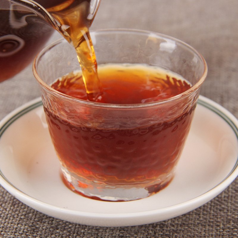 2023 Glutinous Rice Fragrant Pu'er Mature Tea Combination Flower and Grass Tea Glutinous Fragrant Pu'er Tea