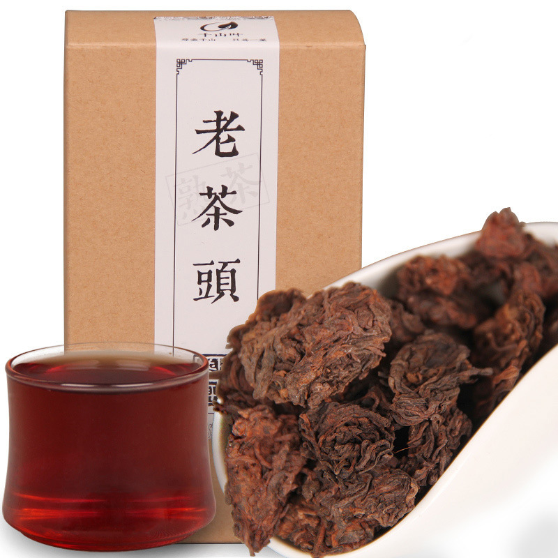 Old Tea Head 2005 Yunnan Pu'er Golden Bud Mature Tea Powder Tea Old Tea Head Knots 150g