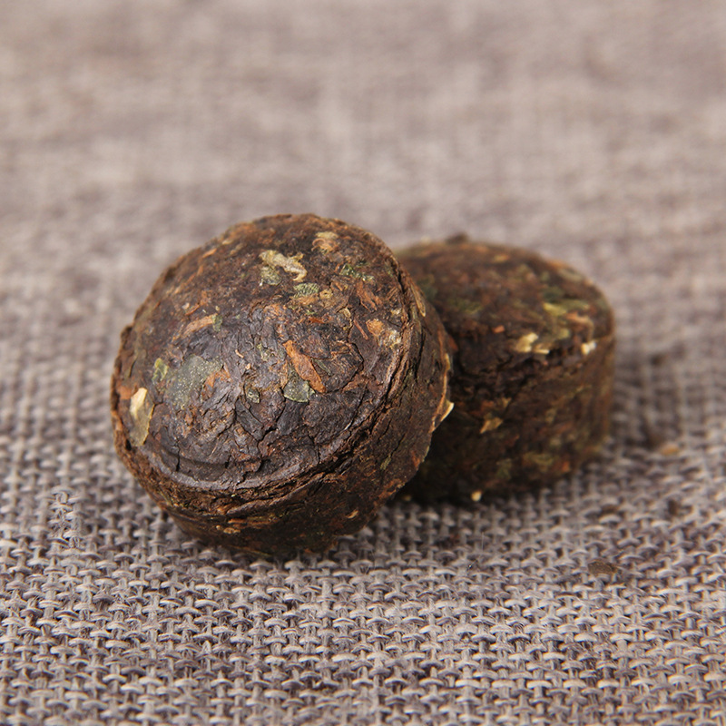 2023 Glutinous Rice Fragrant Pu'er Mature Tea Combination Flower and Grass Tea Glutinous Fragrant Pu'er Tea