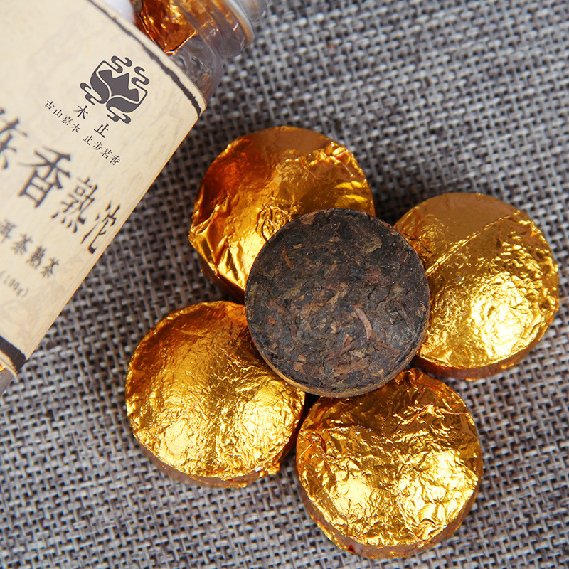 2017 Chenxiang Cooked Tuo Xiaotuo Tea Pu'er Cooked Tea