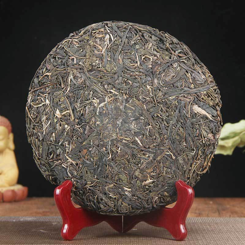 2021 Daxueshan Wilderness Ancient Trees Ancient Tea Pu'er Tea Cake Ancient Trees Fresh Pu'er Tea Cake More Aged and Fragrant 357g