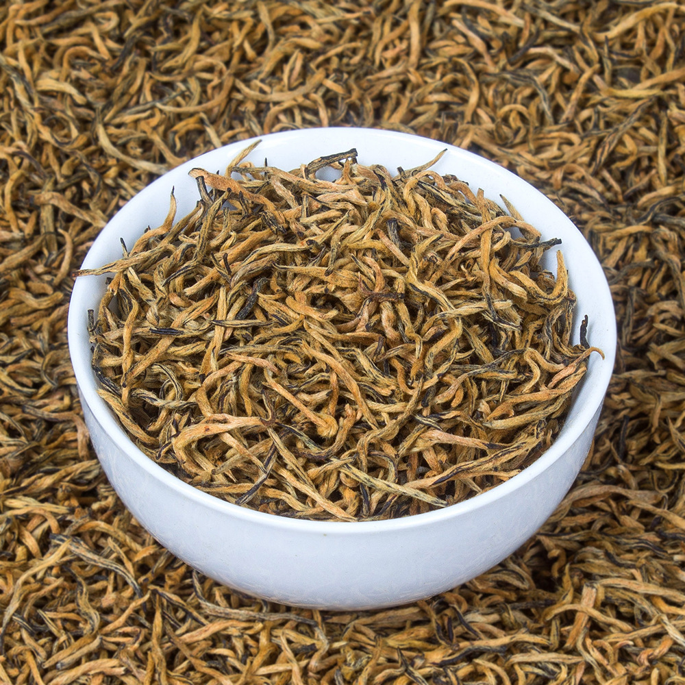 Jinjunmei black tea strong aroma Tongmuguan tender bud tea honey aroma Jinjunmei yellow bud