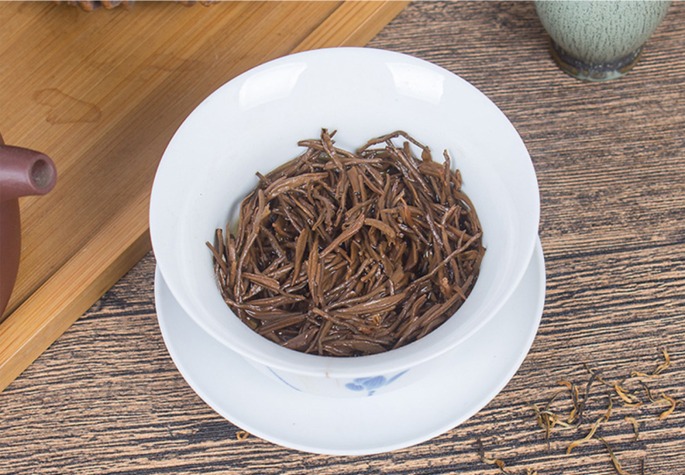 Wuyi black tea, Jinjunmei premium tea, Huangya Junmei honey fragrant black tea