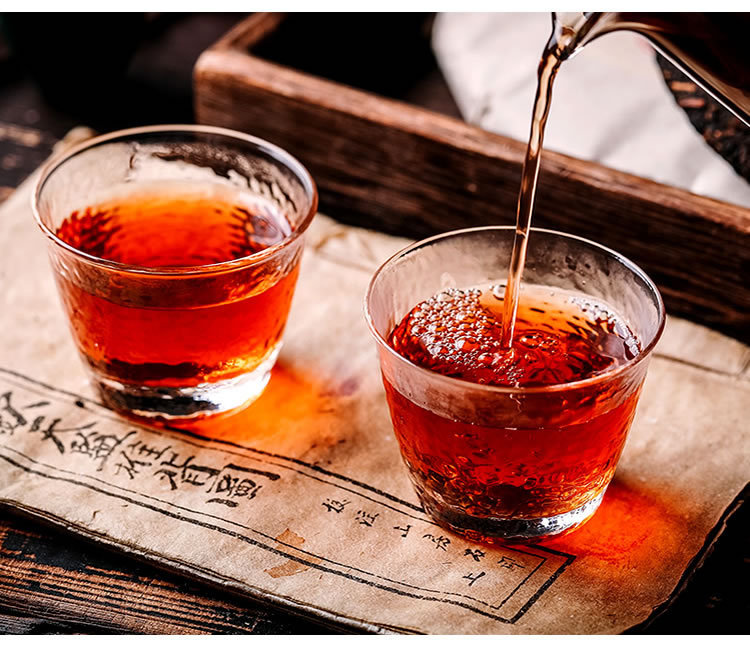 2014 Menghai Bulangshan Qizibing Ban Zhang Pu erh ripe tea 357g, Yunnan