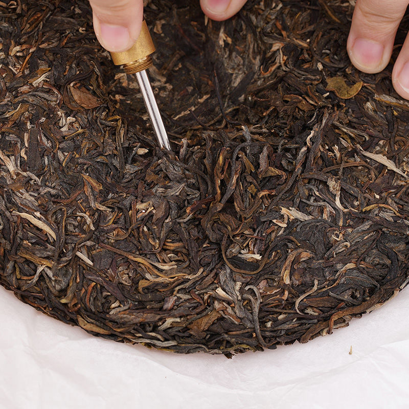 Ba Ma Tea Industry's Xin Mark Pu erh Tea 2021 Pu erh Raw Tea, Pu erh Tea Cake Tea 357g