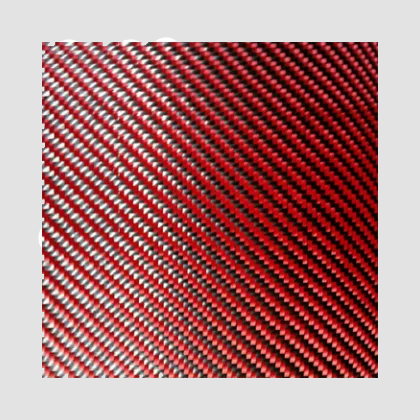 Aramid and Carbon Mixed Fabric