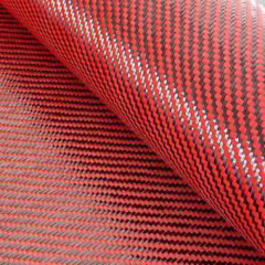 Aramid and Carbon Mixed Fabric