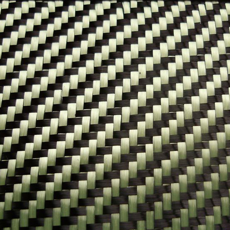 Aramid and Carbon Mixed Fabric