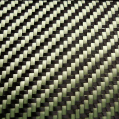 Aramid and Carbon Mixed Fabric