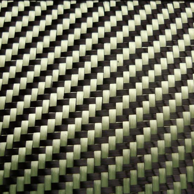 Aramid and Carbon Mixed Fabric