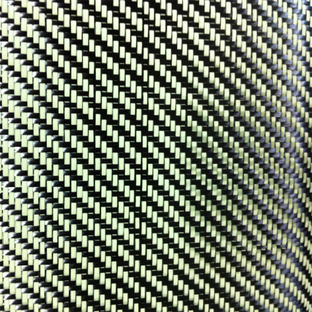 Aramid and Carbon Mixed Fabric