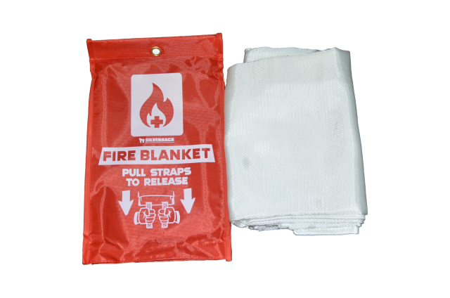 Flame Retardant Safety 1m x 1m Fireproof Fiberglass Emergency Fire Blankets