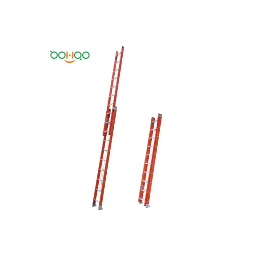 FRP Folding Ladder 4 6 8 10 12 Foot Fiberglass ladder for Industry