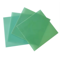 Electrical Materials Epoxy Resin Fiber Glass Laminate FR4 G10 Sheet with Green Yellow Color