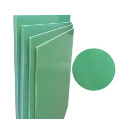 Electrical Materials Epoxy Resin Fiber Glass Laminate FR4 G10 Sheet with Green Yellow Color