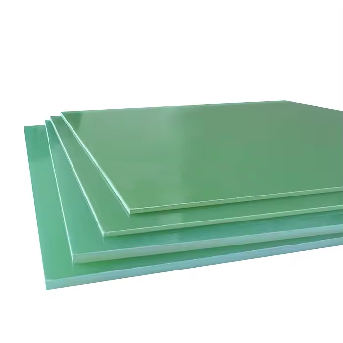 Electrical Materials Epoxy Resin Fiber Glass Laminate FR4 G10 Sheet with Green Yellow Color
