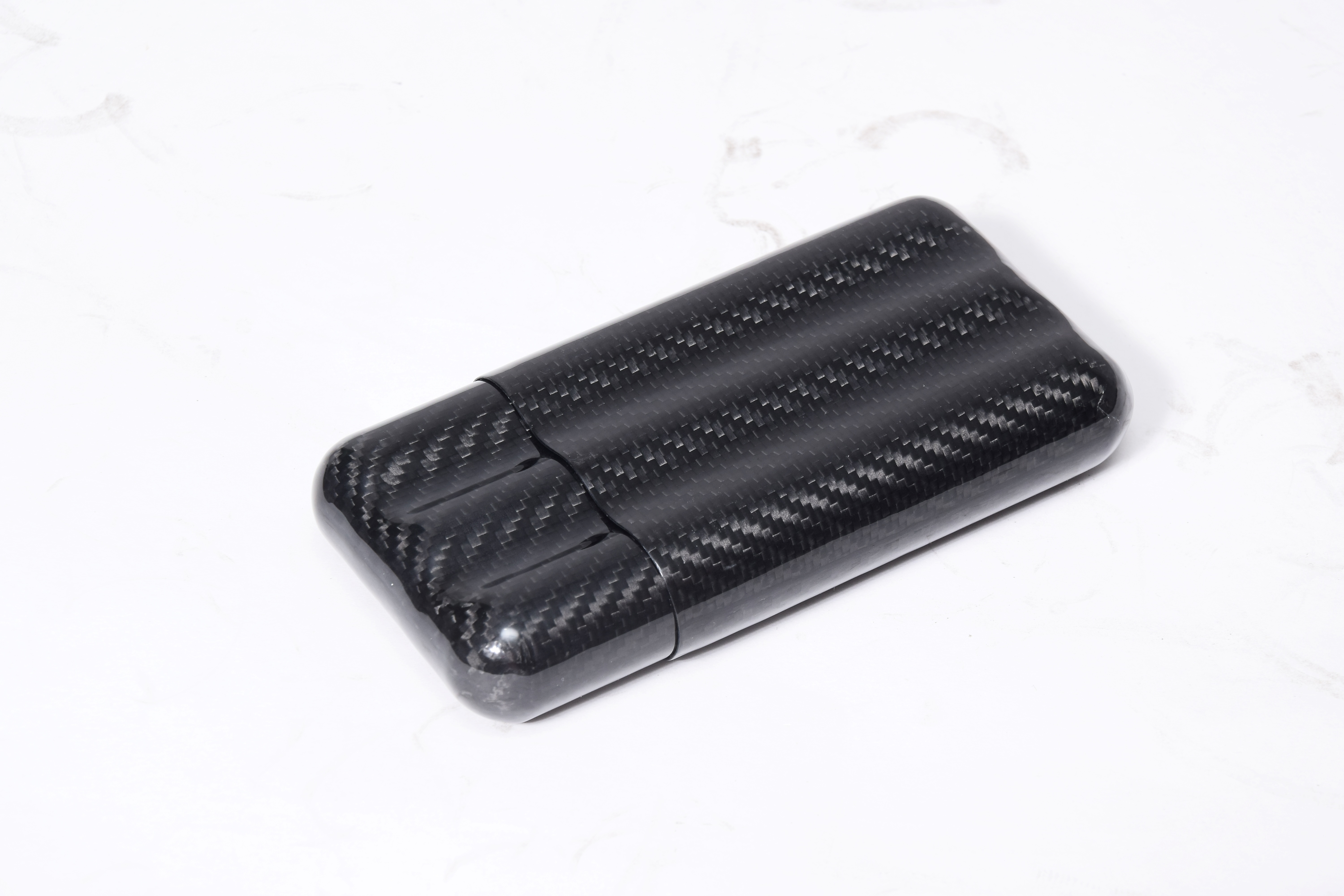 Moisture and Mold Resistance Carbon Fiber Cigar Case for Business and Gift