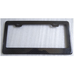 Customizable Weather Resistance Carbon Fiber License Plate Frame for Car