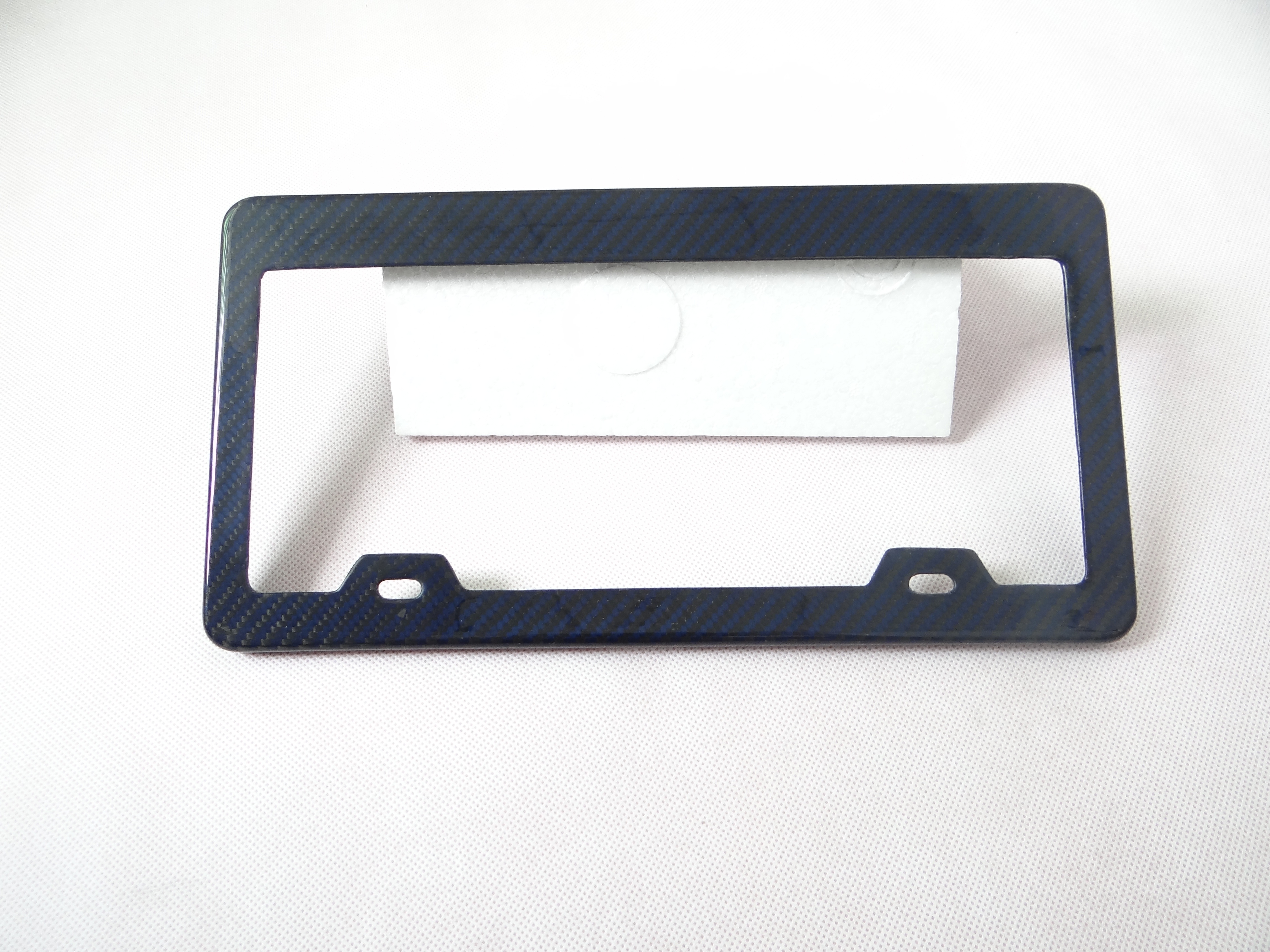 Customizable Weather Resistance Carbon Fiber License Plate Frame for Car