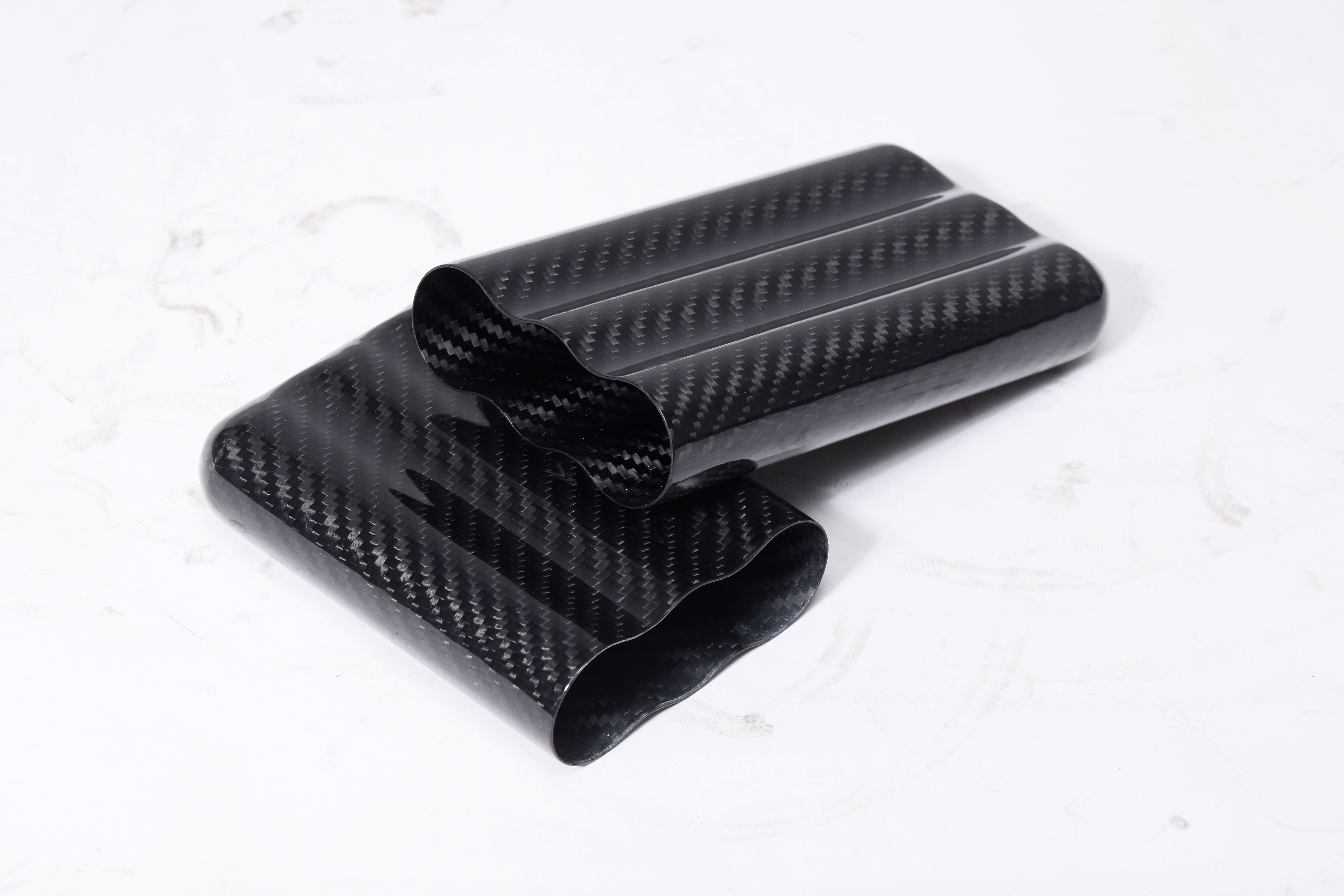 Moisture and Mold Resistance Carbon Fiber Cigar Case for Business and Gift