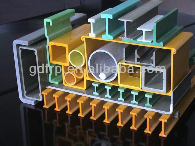 Lightweight and High Strength FRP Profiles FRP Pultruded Profile for Composite Products