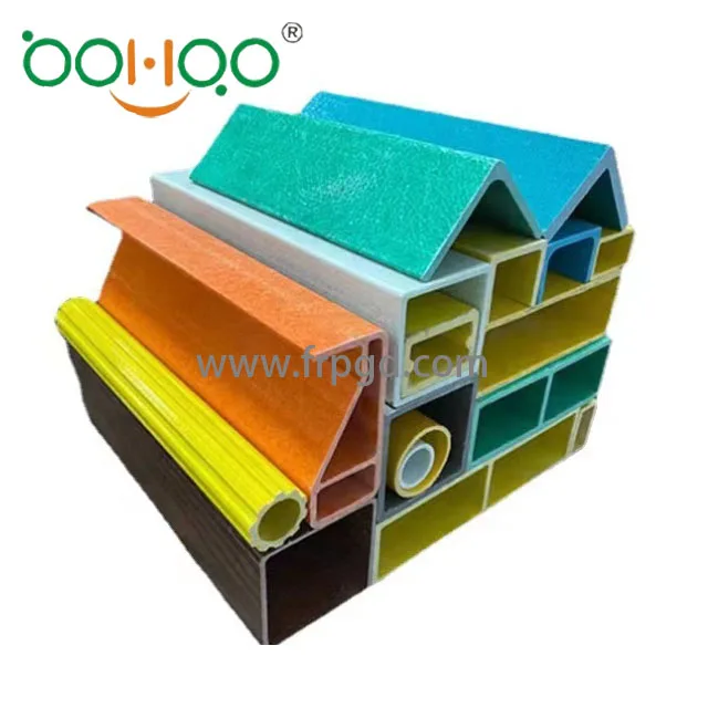Lightweight and High Strength FRP Profiles FRP Pultruded Profile for Composite Products