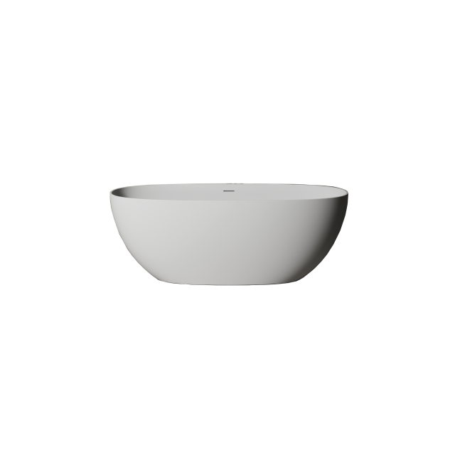 Smooth Surface Freestanding Acrylic Bathtub Fiberglass Resin Bathtub for Hotel or Home