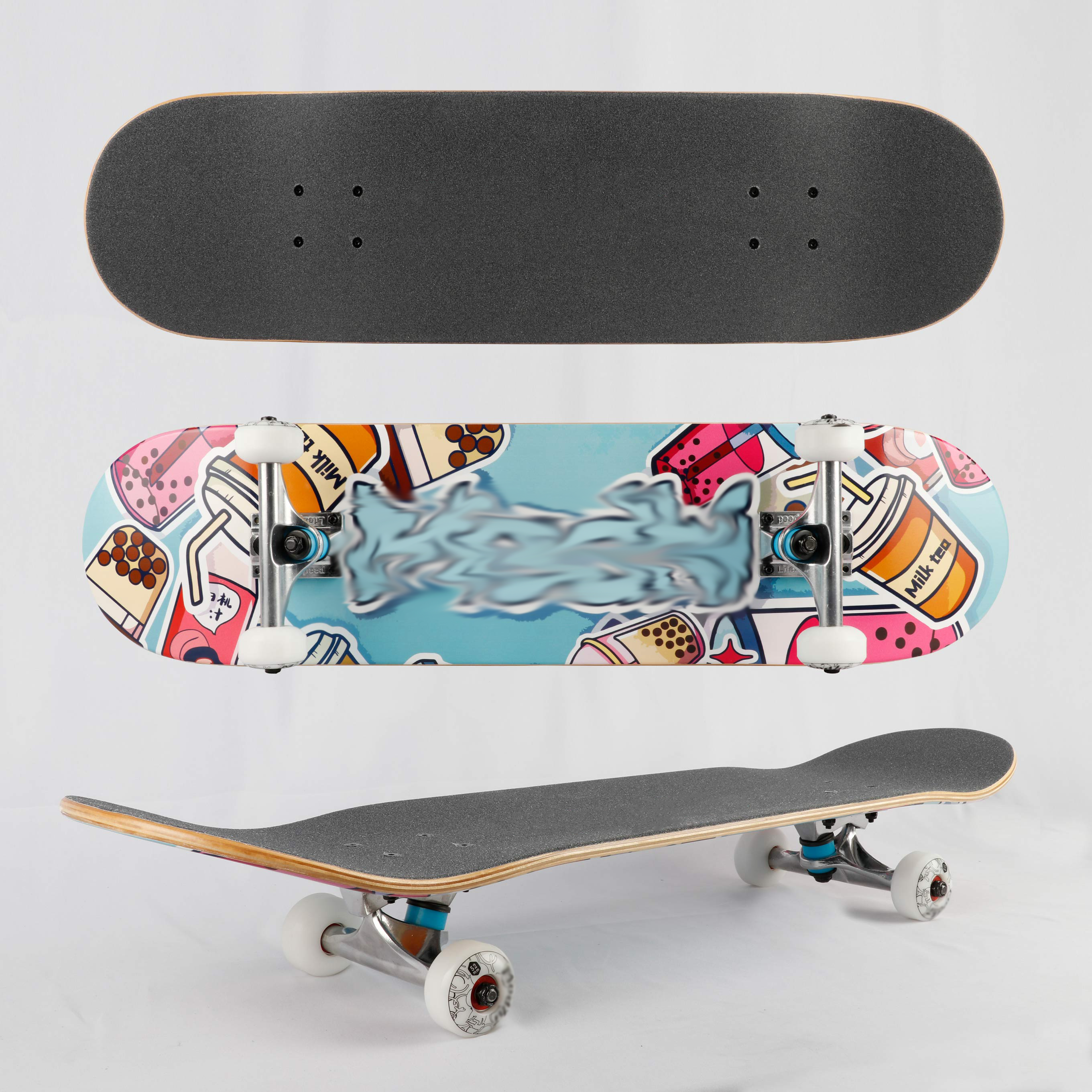 Fiberglass Reinforce Skateboards Custom Skateboard Deck for Skateboarding Sport