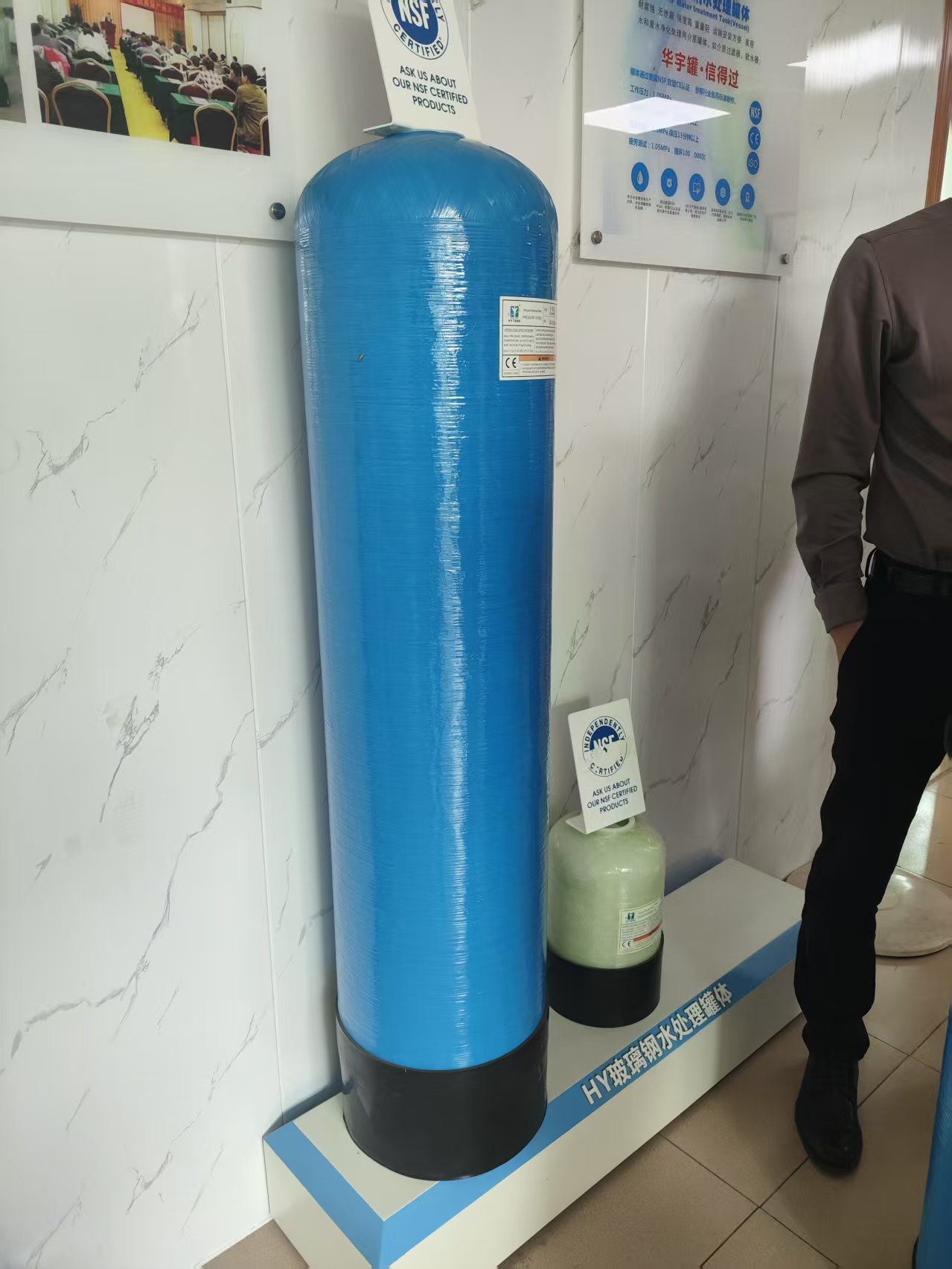 Customizable FRP Water Tank 100m³ FRP Water Storage Tank for Sale