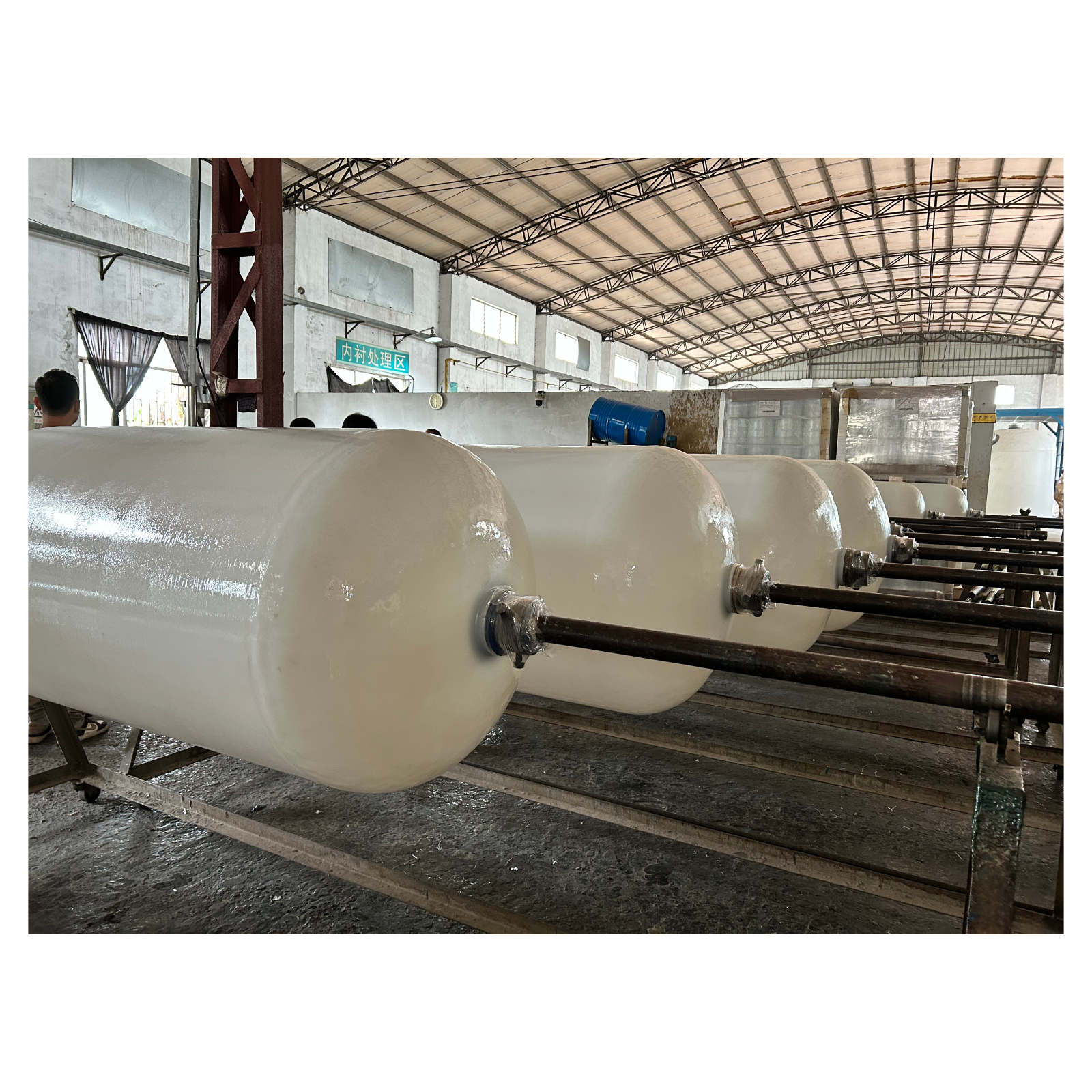 Customizable FRP Water Tank 100m³ FRP Water Storage Tank for Sale