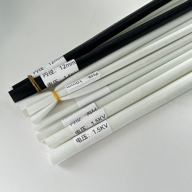 Electrical Insulation Fiberglass Sleeve Insulation Braided Fiberglass Sleeve for Electronics